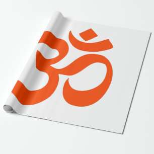 Papier Cadeau Symbole Om indien