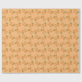 Papier Cadeau Symbole Pi Peach Math Funny (Plat)