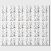 Papier Cadeau Symbole pour le papier d'emballage d'indication de (Plat)