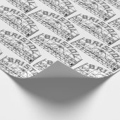 Papier Cadeau SYMBOLE Slogan Bristol Virginia Tennessee (Coin)