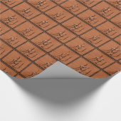 Papier Cadeau Symbole Tigre-Chinois de l'année (Coin)