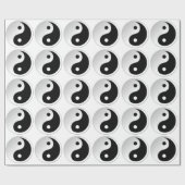 Papier Cadeau SYMBOLE YIN Yang (Plat)