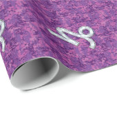 Papier Cadeau SYMBOLE Zodiaque Capricorne Camouflage numérique F (Coin rond)