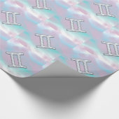Papier Cadeau Symbole zodiaque de Pearl Gemini (Coin)