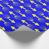 Papier Cadeau Symboles de Camino De Santiago (Coin)