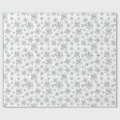 Papier Cadeau Symboles de chimie des sciences de l'air (Plat)