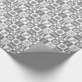 Papier Cadeau Symboles de geeks (Coin)