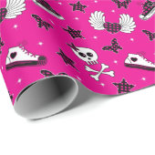 Papier Cadeau Symboles Emo (Coin rond)