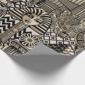 Papier Cadeau Symboles historiques anciens Style de tatouage (Coin)