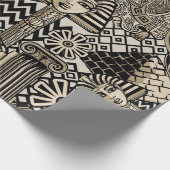 Papier Cadeau Symboles historiques anciens Style de tatouage (Coin)