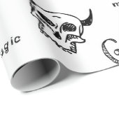 Papier Cadeau Symboles magiques (Coin rond)