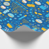 Papier Cadeau Symbolisme de Hanoukka (Coin)