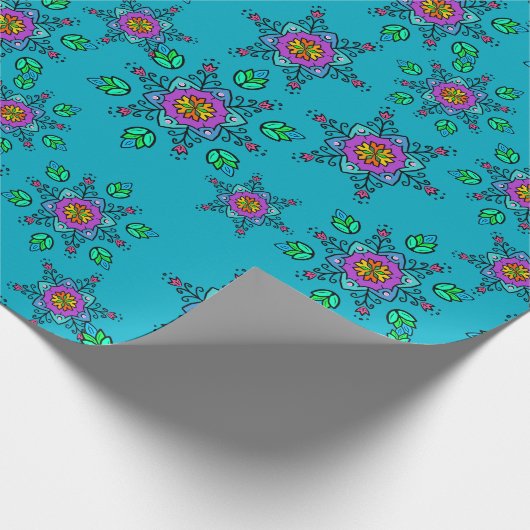 Papier Cadeau Symetrical designs (Coin)