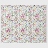 Papier Cadeau Symphonie botanique (Plat)