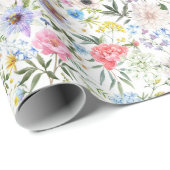 Papier Cadeau Symphonie botanique (Coin rond)