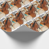 Papier Cadeau Symphonie d'instruments (Coin)