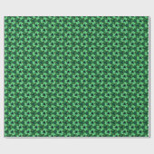 Papier Cadeau Symphonie en vert (Plat)