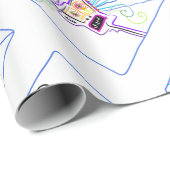 Papier Cadeau T.N.-O. ? - QUEL EST LE ? ? ? EMOJI Meemogie (Coin rond)