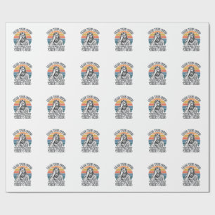 Papier Cadeau T-shirt drôle Facepalm Citation Rétro Gravure Vint