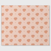 Papier Cadeau Tabby Cat Couple (Plat)
