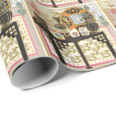 Papier Cadeau Table Mah Jongg (Coin rond)