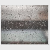 Papier Cadeau Tableau abstrait noir et blanc (Plat)