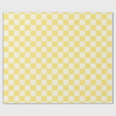 Papier Cadeau Tableau de bord jaune (Plat)