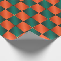 Tableau de bord orange et vert brillant