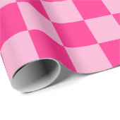 Papier Cadeau Tableau de bord rose (Coin rond)