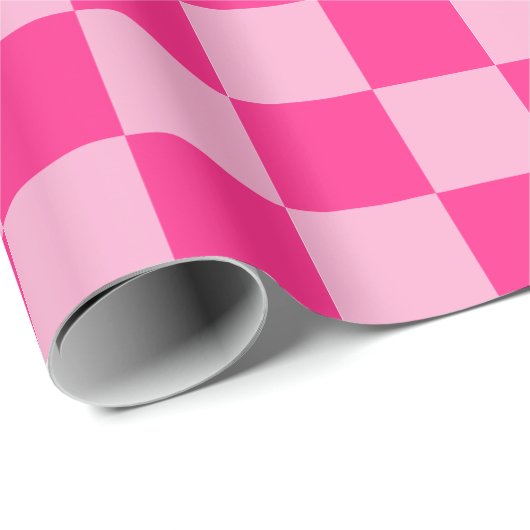 Papier Cadeau Tableau de bord rose (Coin rond)