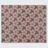 Papier Cadeau Tableau de bord Rose Wild Peach (Plat)