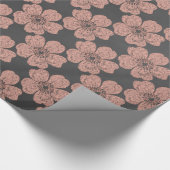 Papier Cadeau Tableau de bord Rose Wild Peach (Coin)