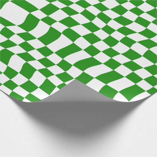 Papier Cadeau Tableau de contrôle dépoli vert foncé (Coin)