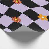 Papier Cadeau Tableau de contrôle floral de marguerite super, Wr (Coin)