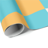 Papier Cadeau Tableau de contrôle floral de marguerite super, Wr (Coin rond)