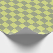 Papier Cadeau Tableau de contrôle jaune et vert (Coin)