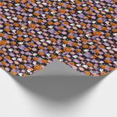 Papier Cadeau Tableau de contrôle rétro Fantômes d'Halloween et (Coin)