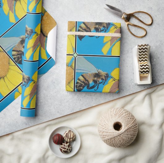 Papier Cadeau Tableau de 'Garden Dance' (Artisanat)