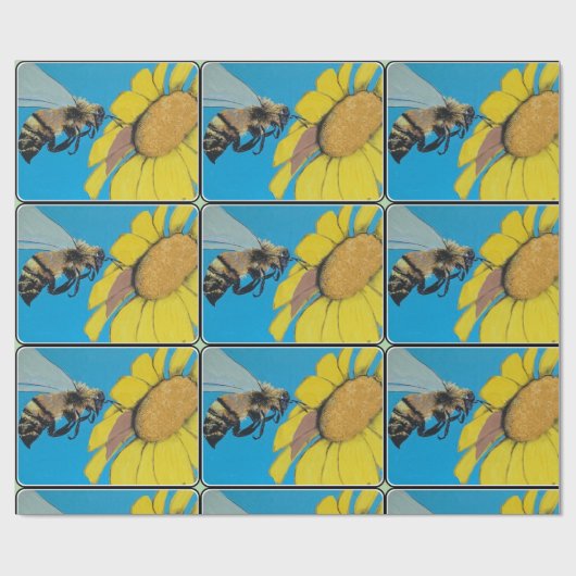 Papier Cadeau Tableau de 'Garden Dance' (Plat)