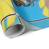 Papier Cadeau Tableau de 'Garden Dance' (Coin rond)