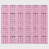 Papier Cadeau Tableau des sentiments du chat (Plat)
