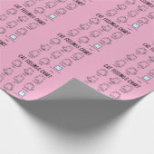 Papier Cadeau Tableau des sentiments du chat (Coin)