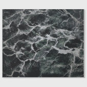 Papier Cadeau Tableau gris et noir (Plat)