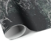 Papier Cadeau Tableau gris et noir (Coin rond)