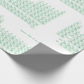 Papier Cadeau "Tableau périodique" (Coin)