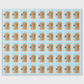 Papier Cadeau Tableau Rhodesian Ridgeback - Art Chien original (Plat)