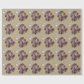 Papier Cadeau Tabourets Enchantés (Plat)
