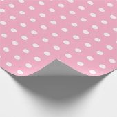 Papier Cadeau Tache rose (Coin)
