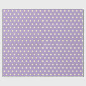 Papier Cadeau Tache violette (Plat)