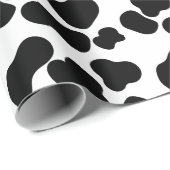 Papier Cadeau Taches de dalmatien (Coin rond)